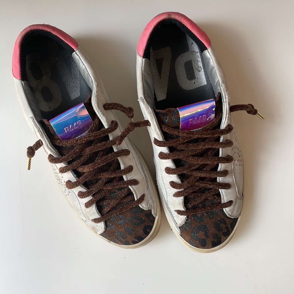 P448 rarely used sneakers (had to exchange for smaller size) for a true size 8.